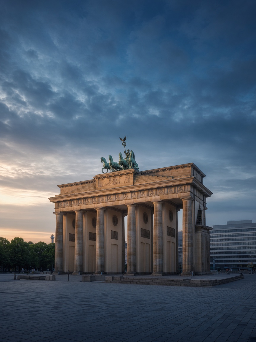 Stadtansicht von Berlin als Motiv für geführte Stadtführungen